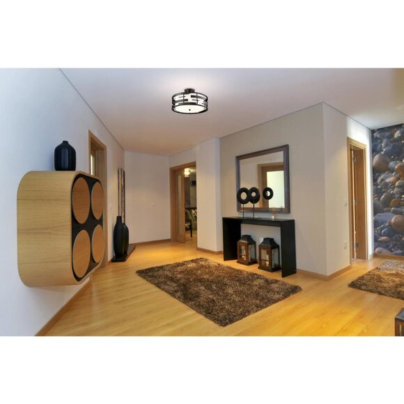 Drum LT Satco - Nuvo 3 light semi-flush - Picture 2 of 2